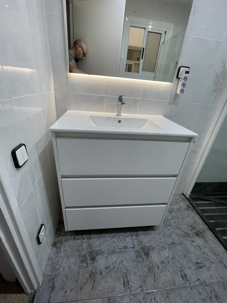 Resultado final de reforma de baño